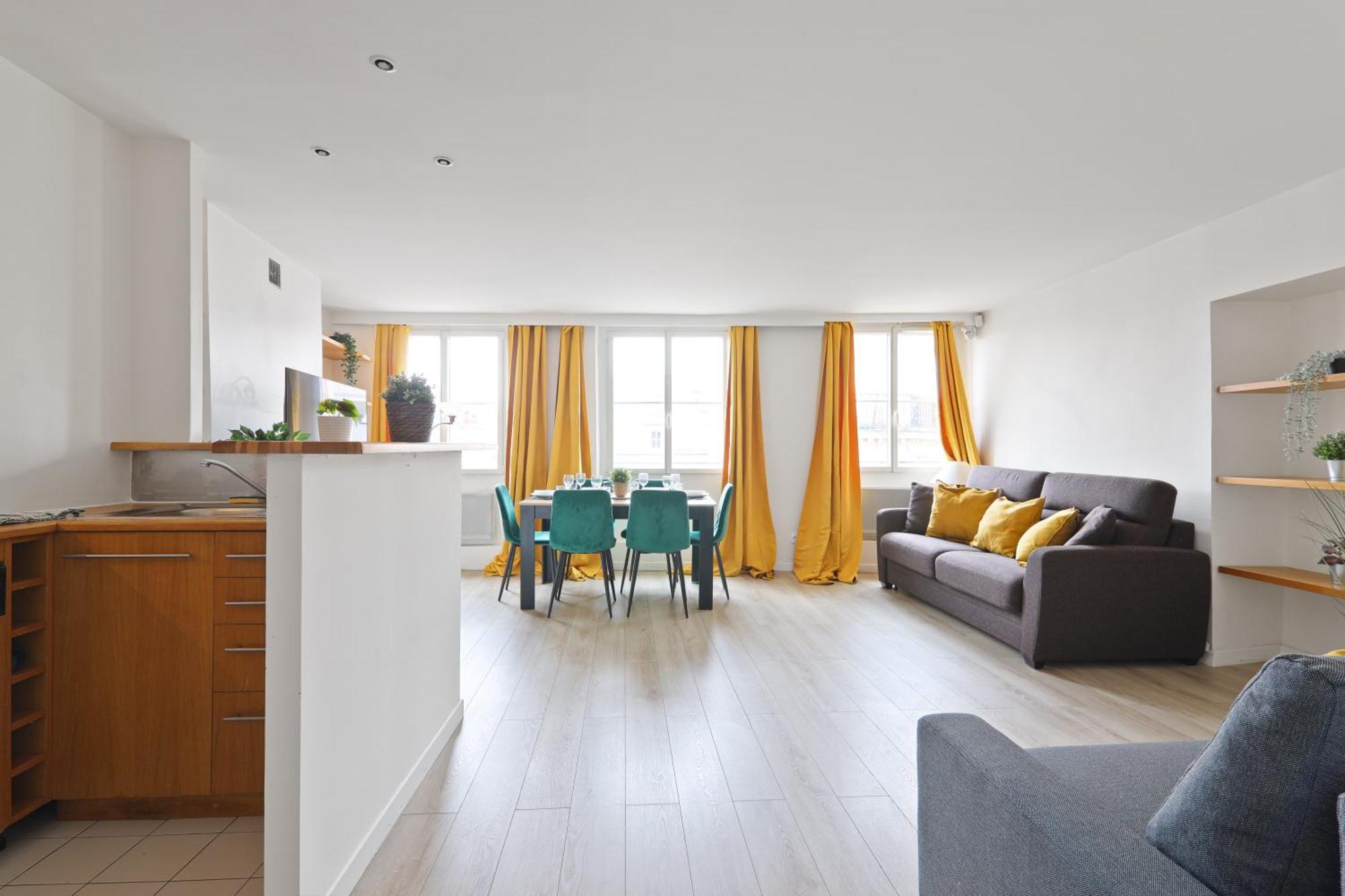 Heart Of Paris-1br- 6p - Les Halles - Free Netflix *