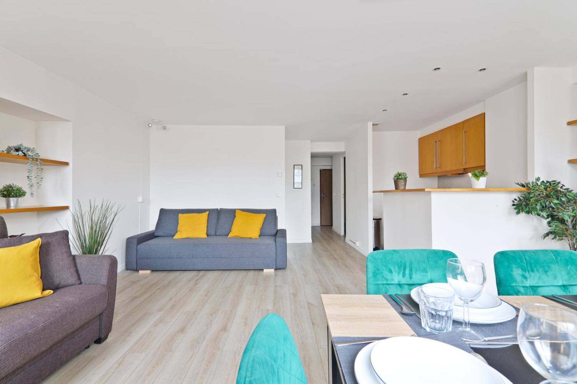 Heart Of Paris-1br- 6p - Les Halles - Free Netflix